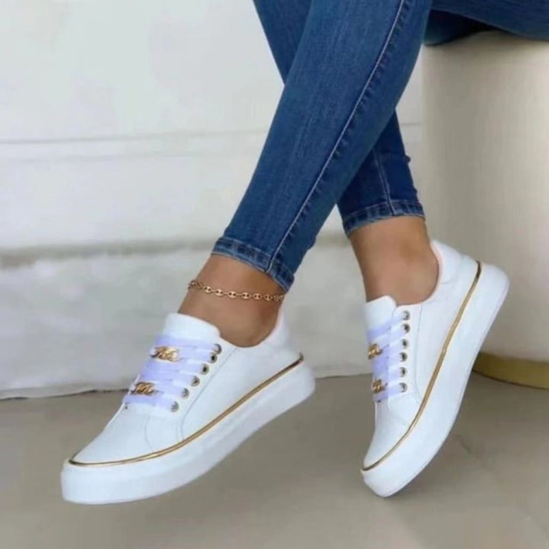 GR | Comfortable lace-up sneakers for everyday wear, women's shoes