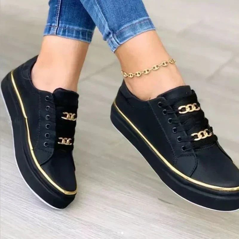 GR | Comfortable lace-up sneakers for everyday wear, women's shoes