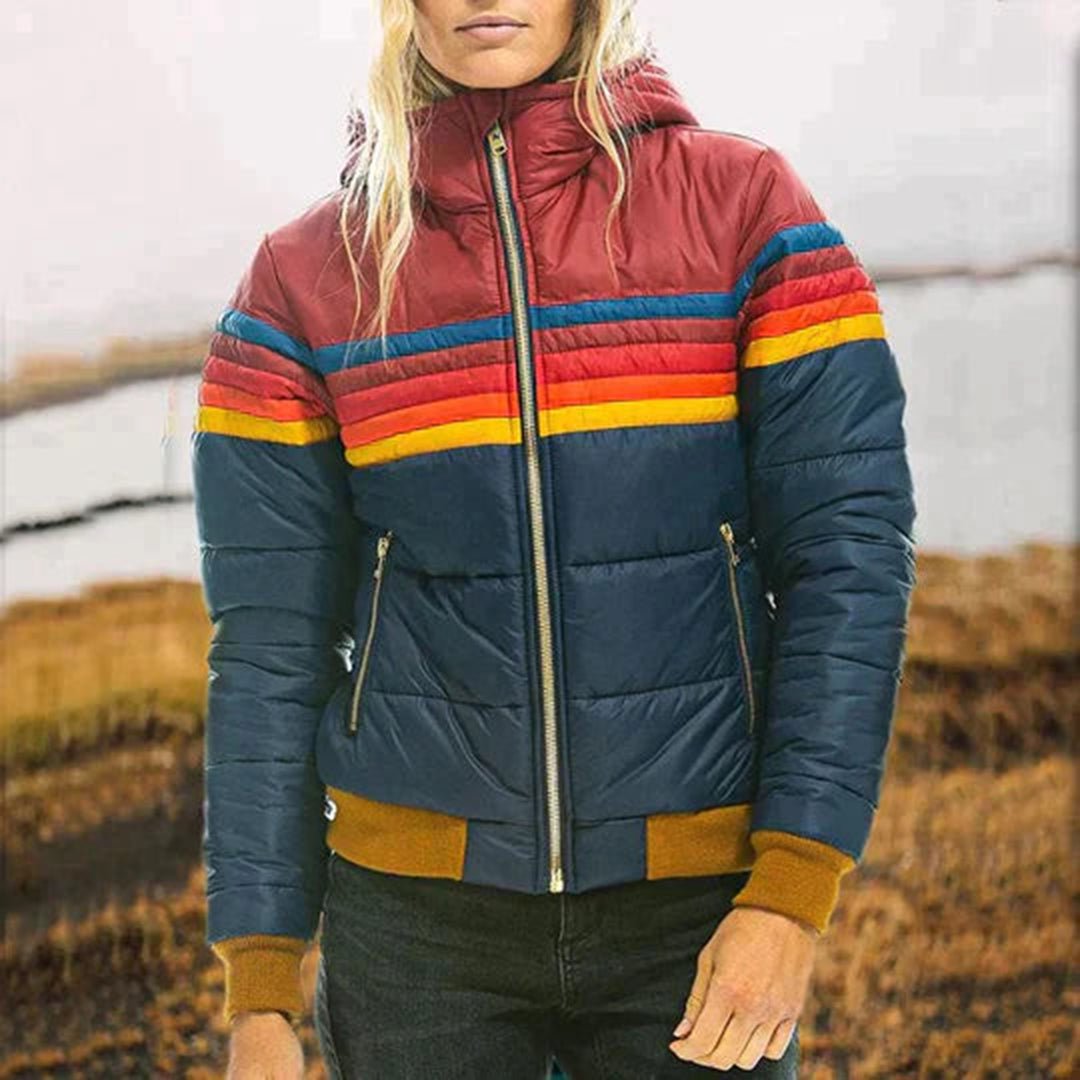 GR | Women's jacket with colored stripes