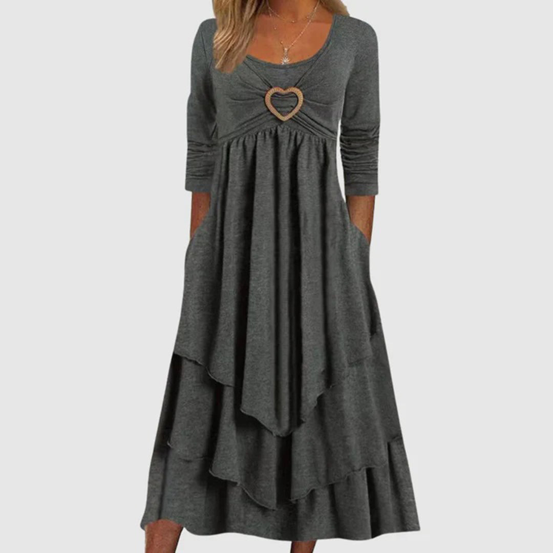GR - Lässiges langes Kleid