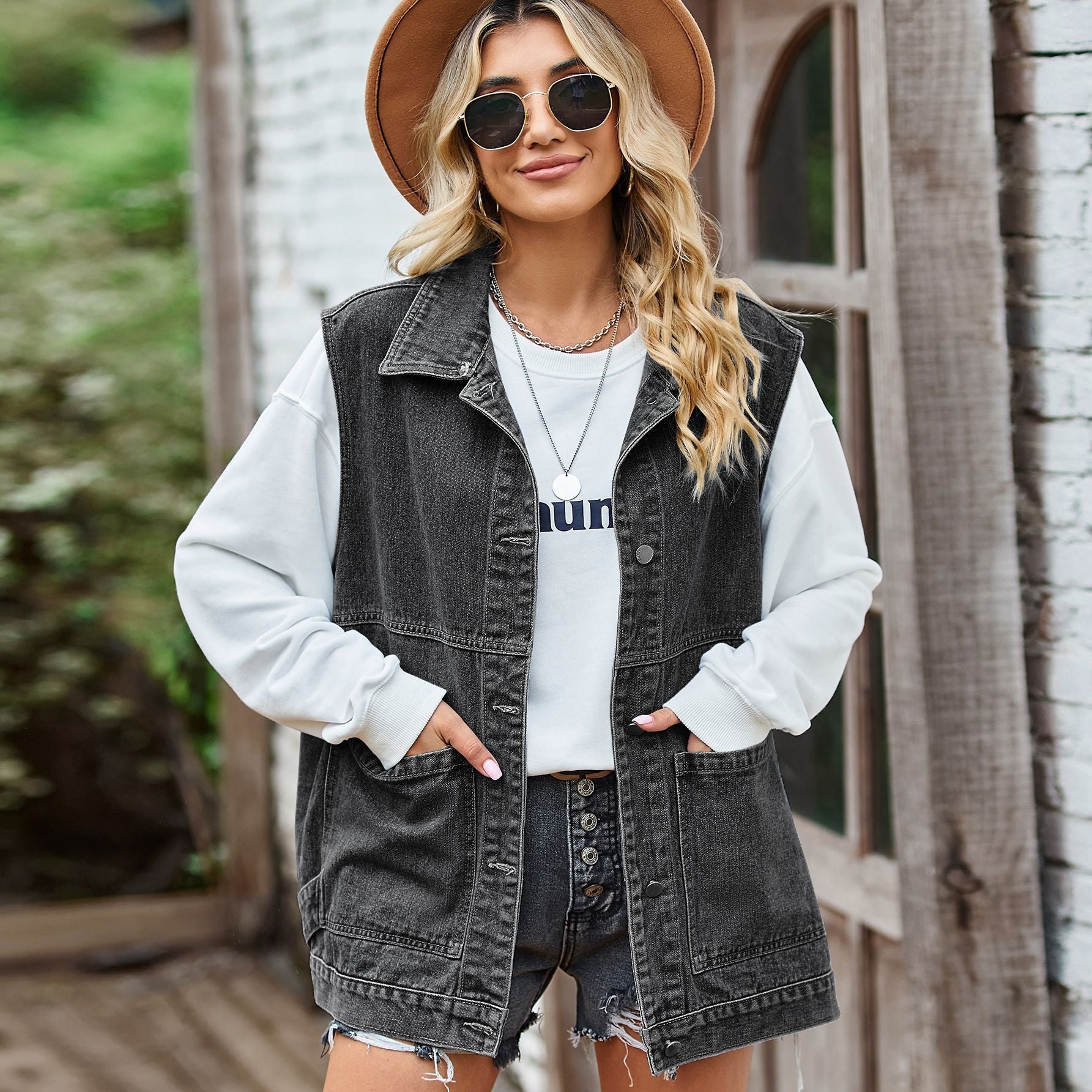 GR | Sleeveless Plus Size Women's Vest
