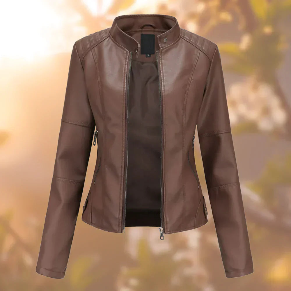 – The stylish and unique leather jacket