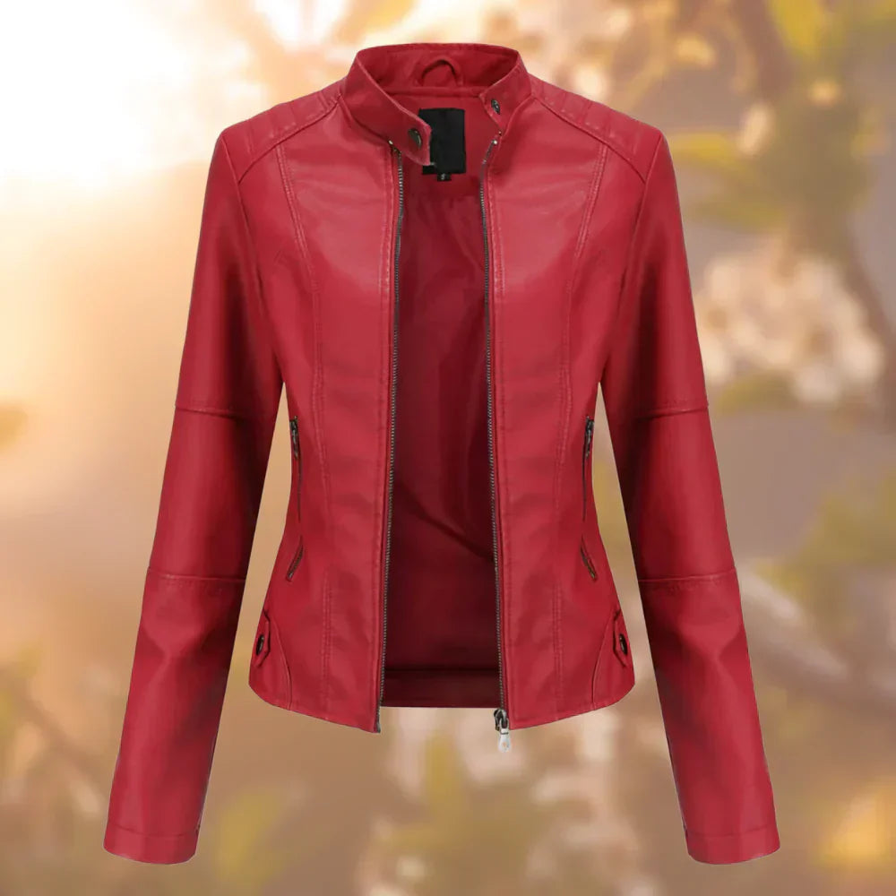 – The stylish and unique leather jacket