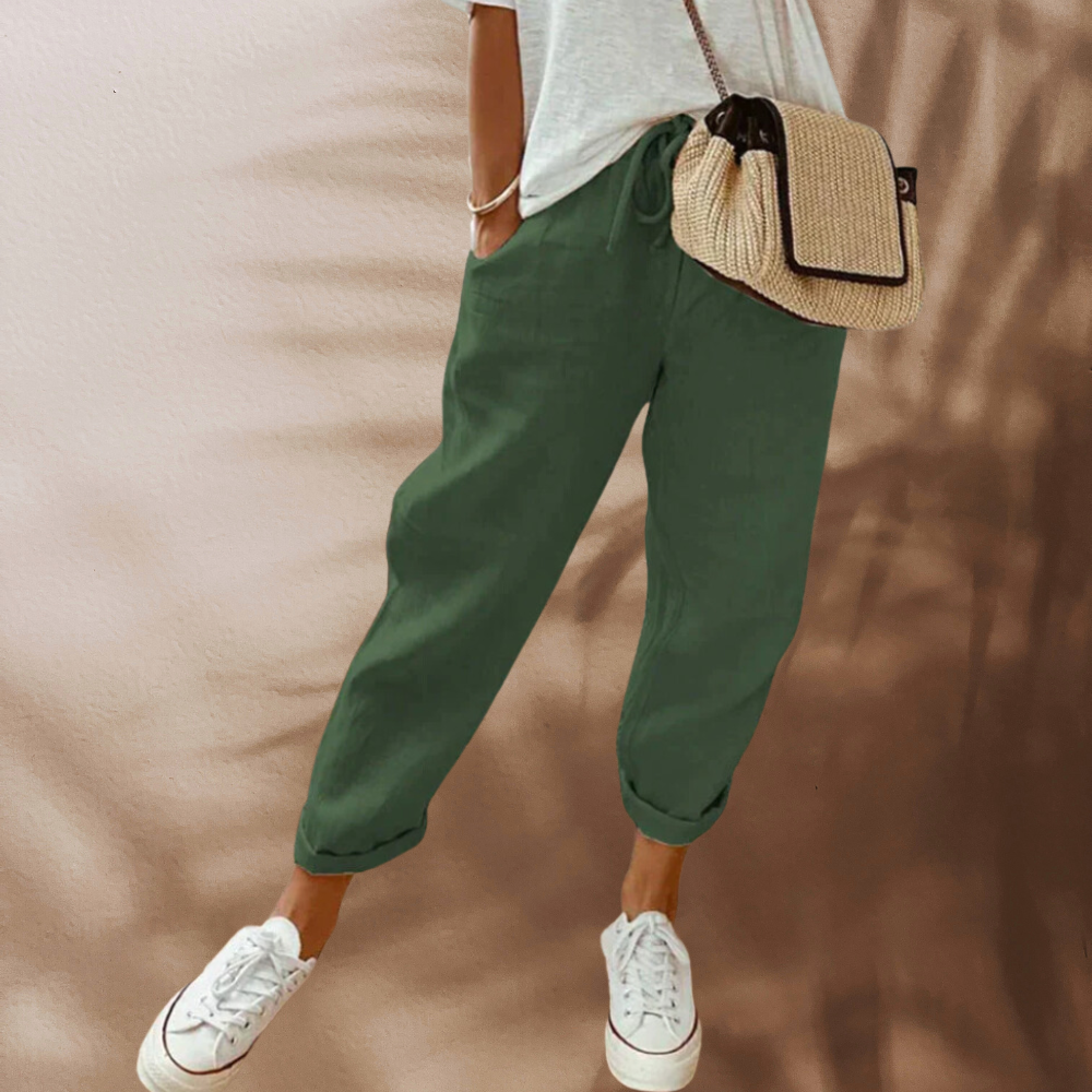 GR  | Lässige und stylische Leinen Hose