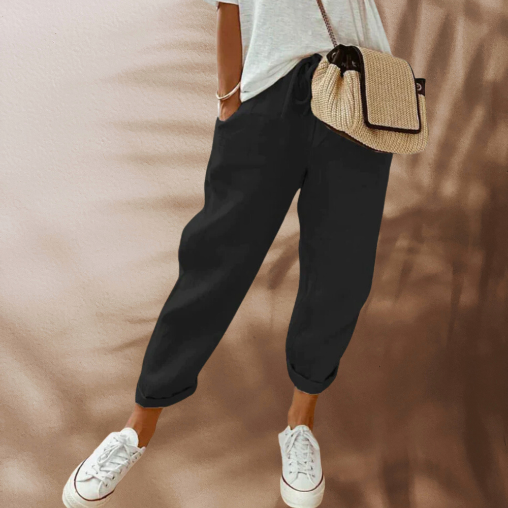 GR  | Lässige und stylische Leinen Hose