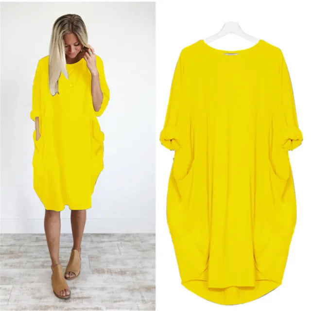 GR | Comfortable belly-covering dress