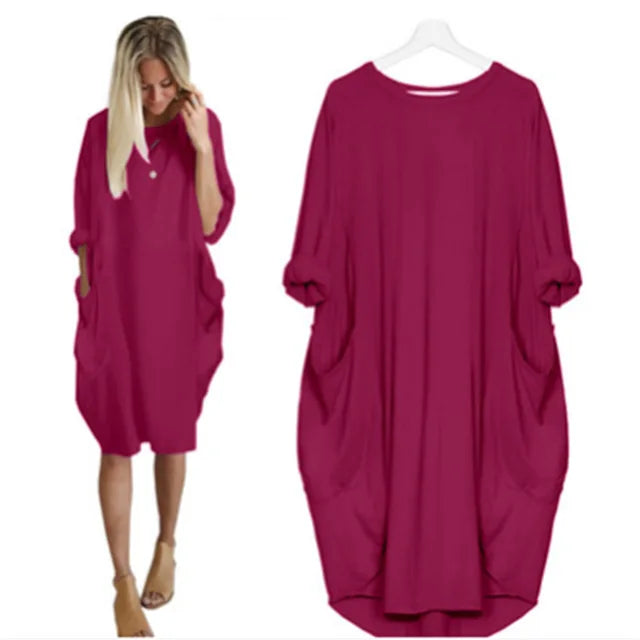 GR | Comfortable belly-covering dress