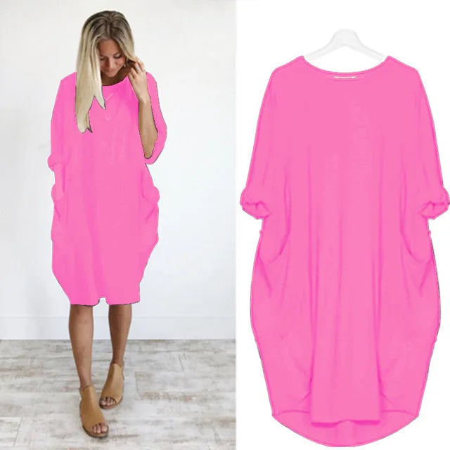 GR | Comfortable belly-covering dress