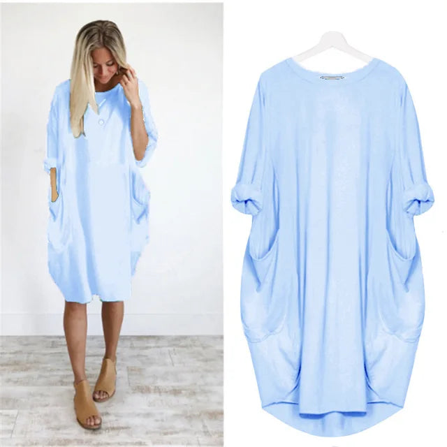 GR | Comfortable belly-covering dress