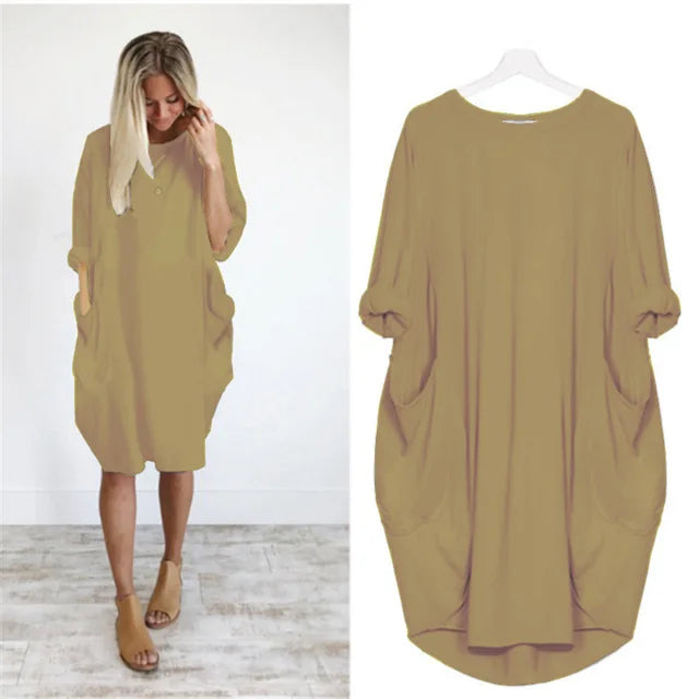 GR | Comfortable belly-covering dress