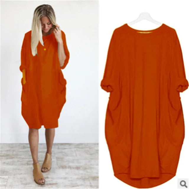 GR | Comfortable belly-covering dress