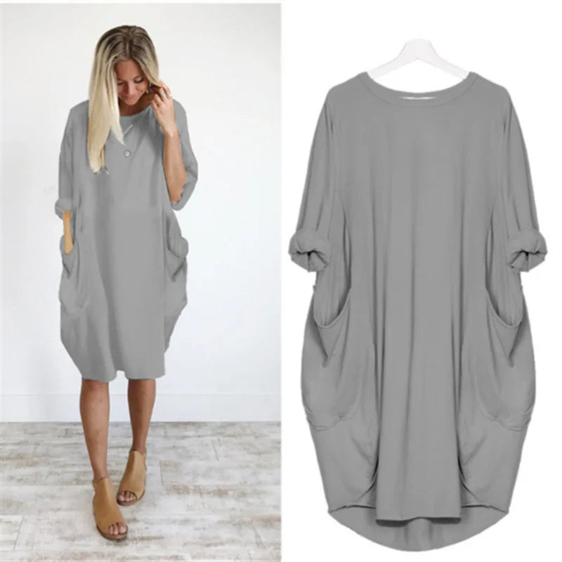 GR | Comfortable belly-covering dress