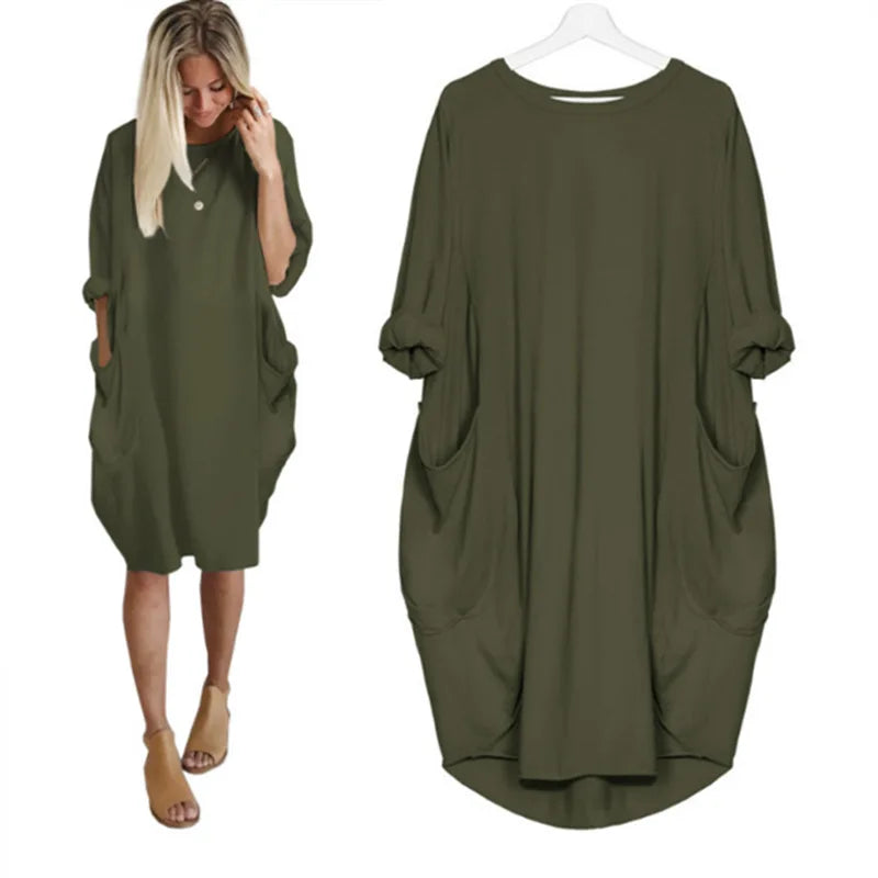 GR | Comfortable belly-covering dress