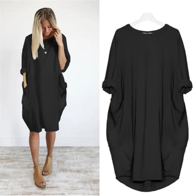 GR | Comfortable belly-covering dress