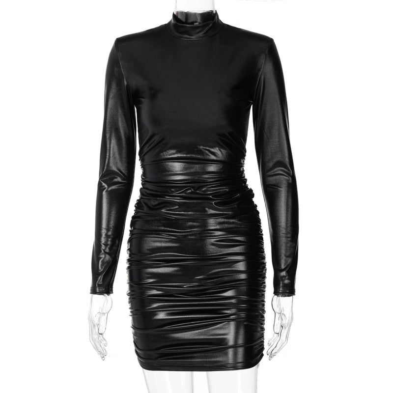 GR | Chic Fit Leather Dress 