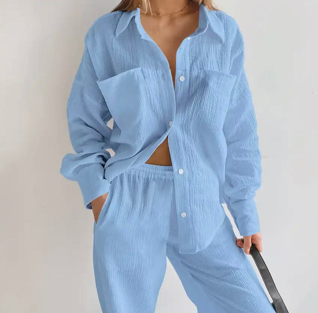 GR | Muslin Two-Piece Set