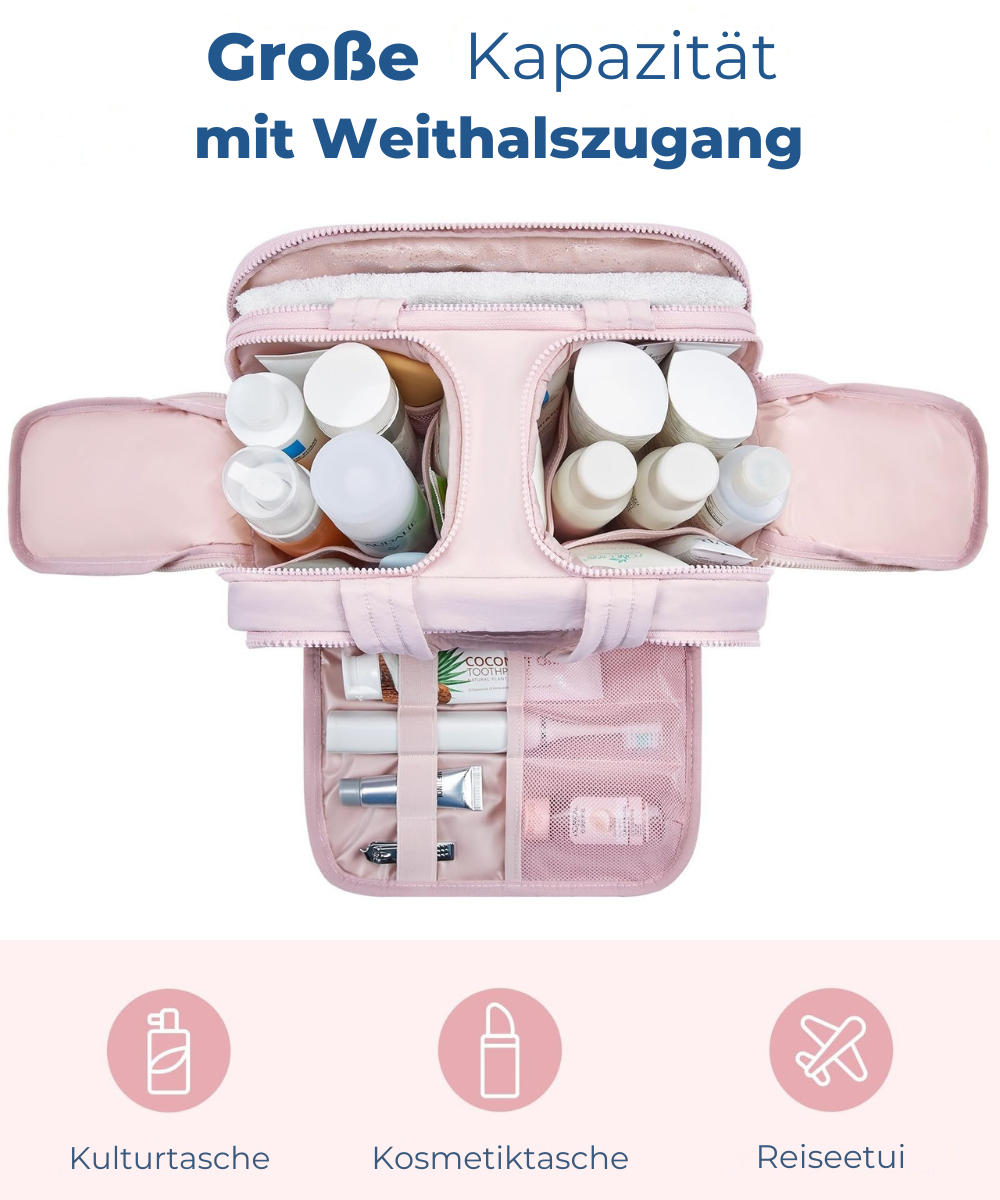 GR | Multifunktionales Daunen Toilettenbeutel Set