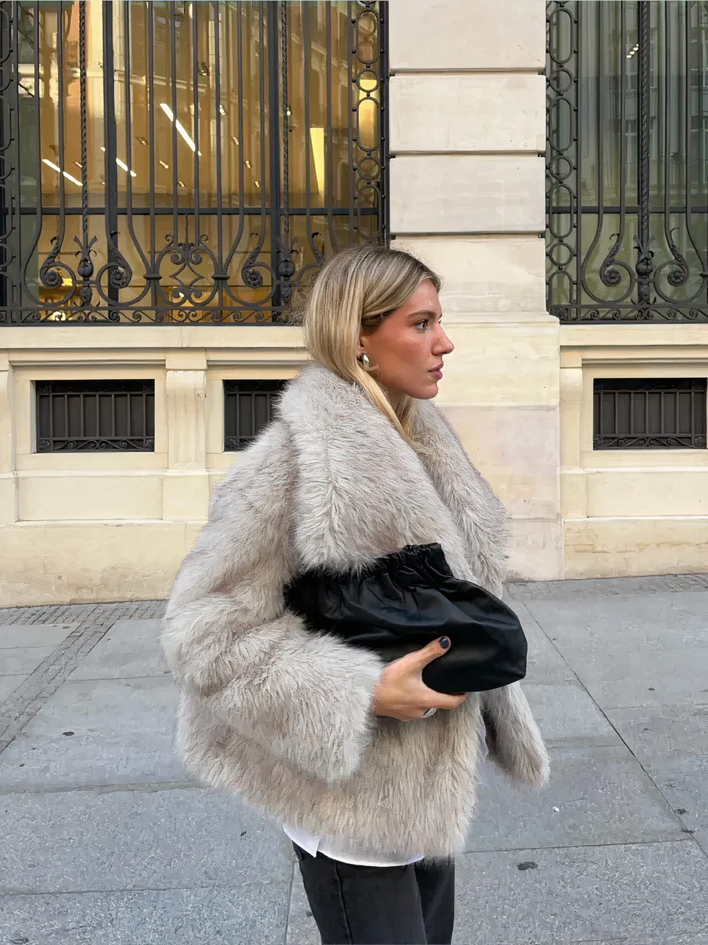GR - Stylish & fluffy winter coat