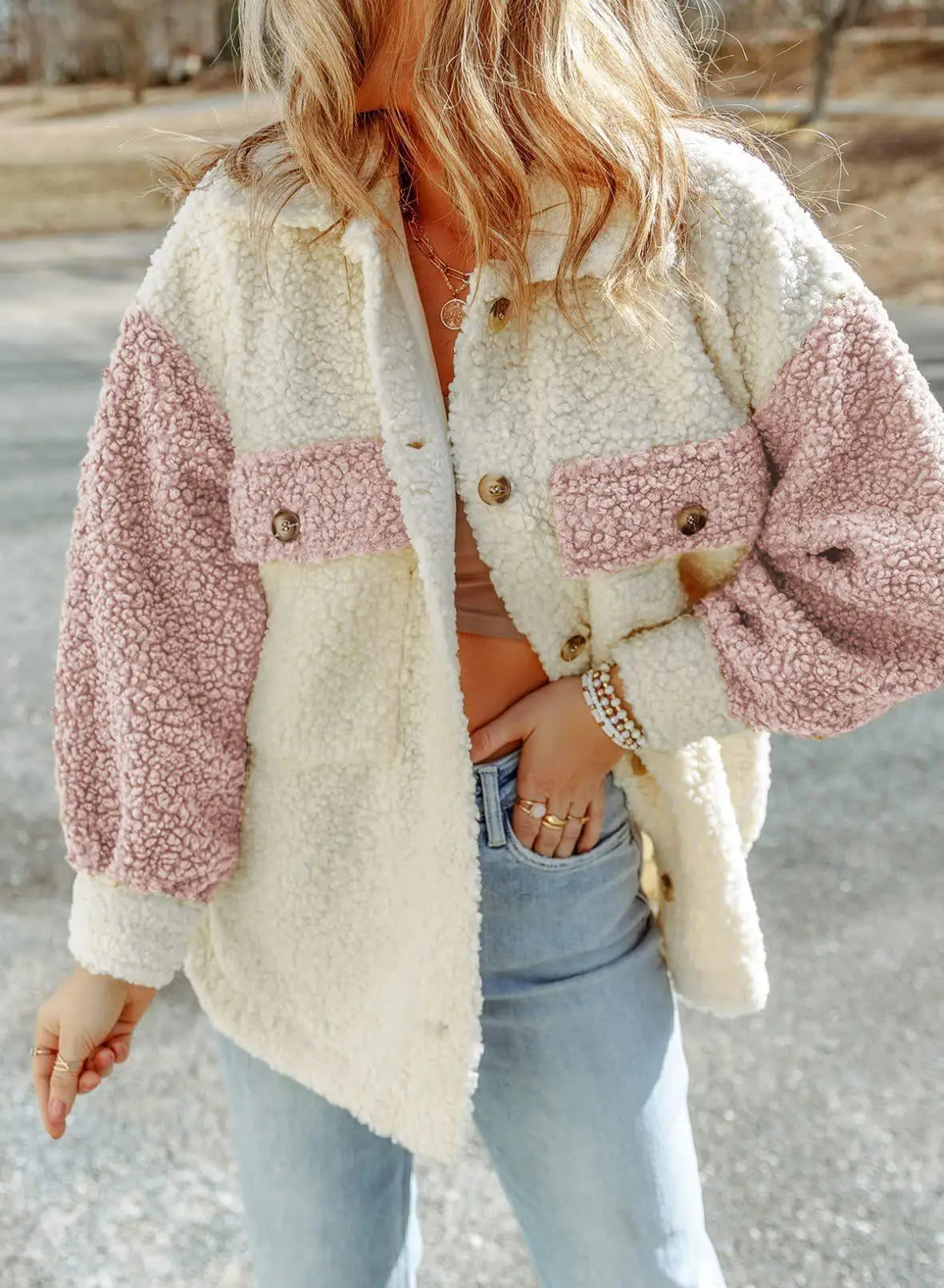 GR - Stylish Fluffy Chic Jacket