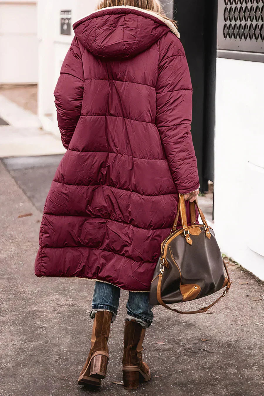 GR | Elegant double-sided warm parka