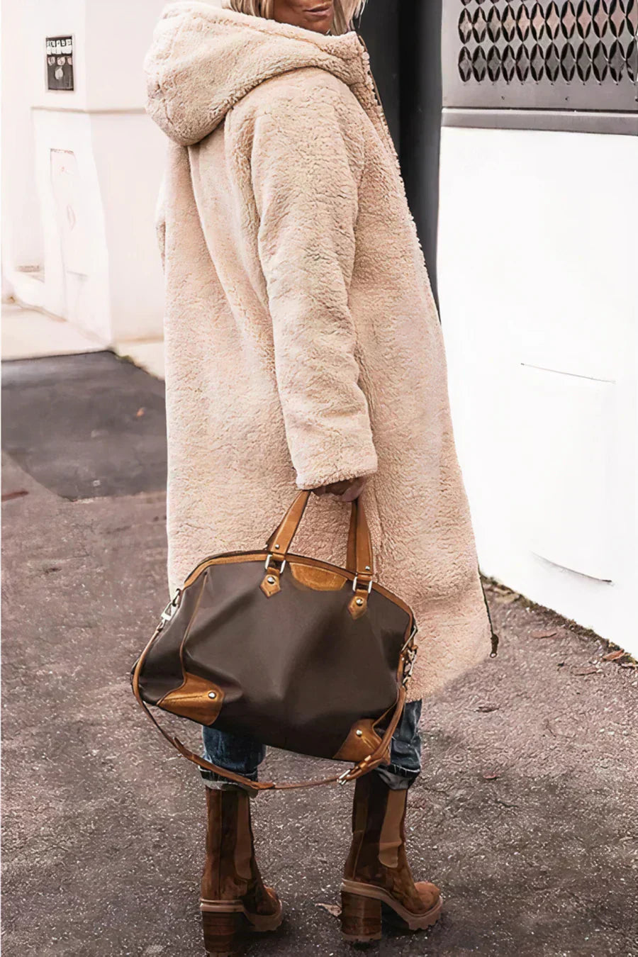 GR | Elegant double-sided warm parka