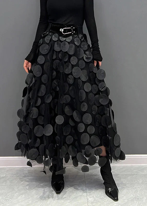 GR - Elegant polka dot skirt