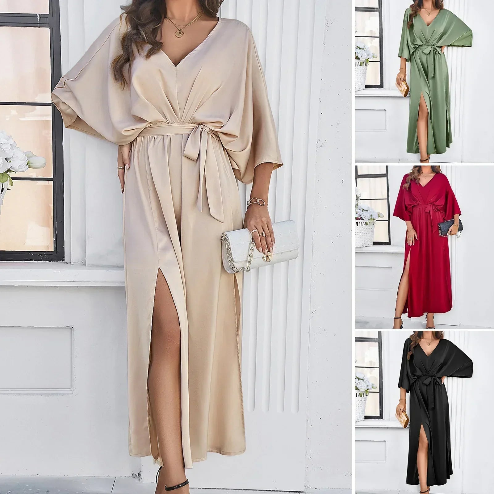 Veronica™ - V-neck dress in a relaxed fit