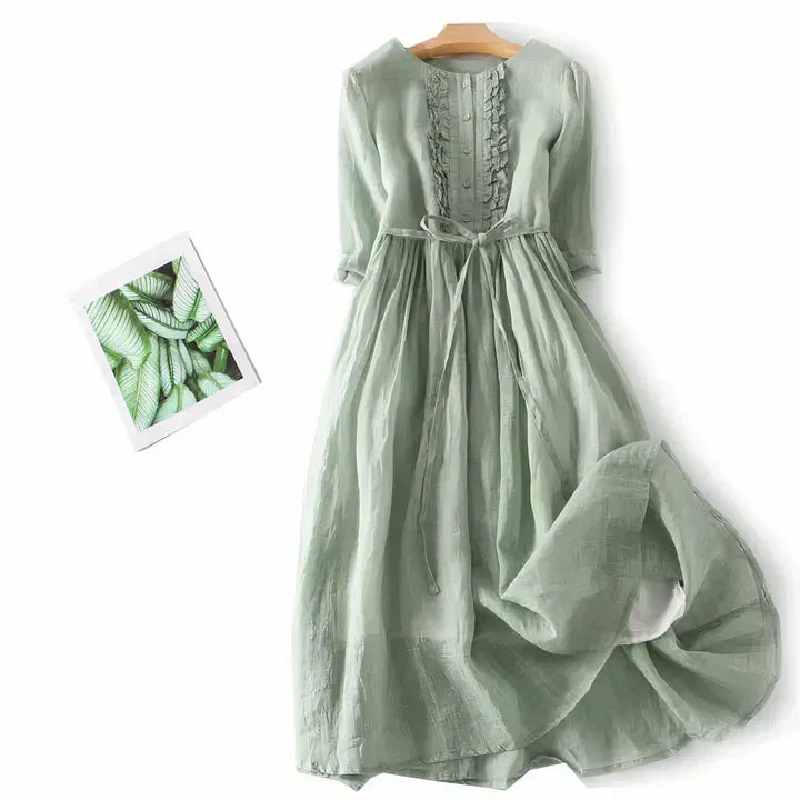 GR | Flowing linen dress