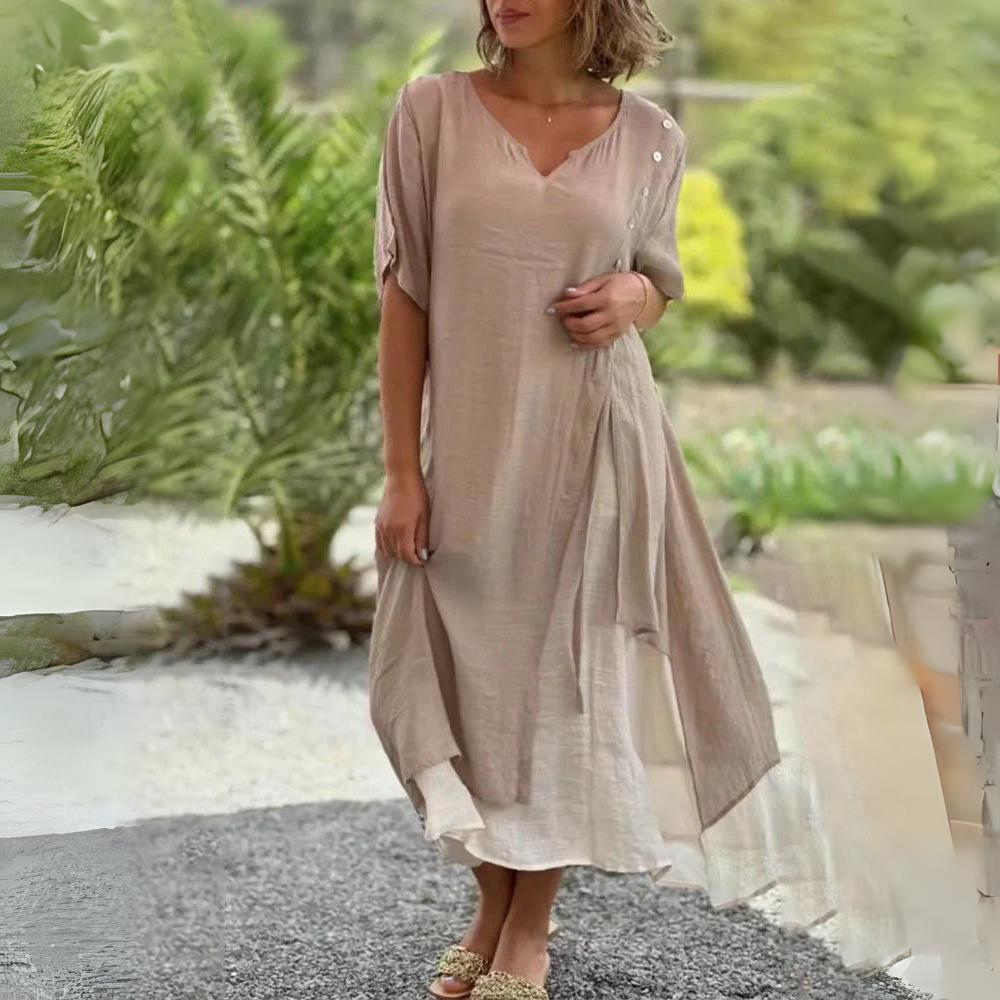 GR | Casual Asymmetrical Dress