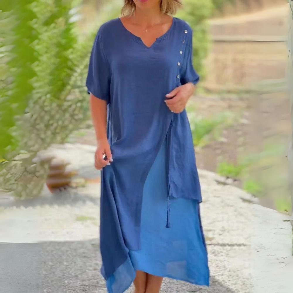 GR | Casual Asymmetrical Dress