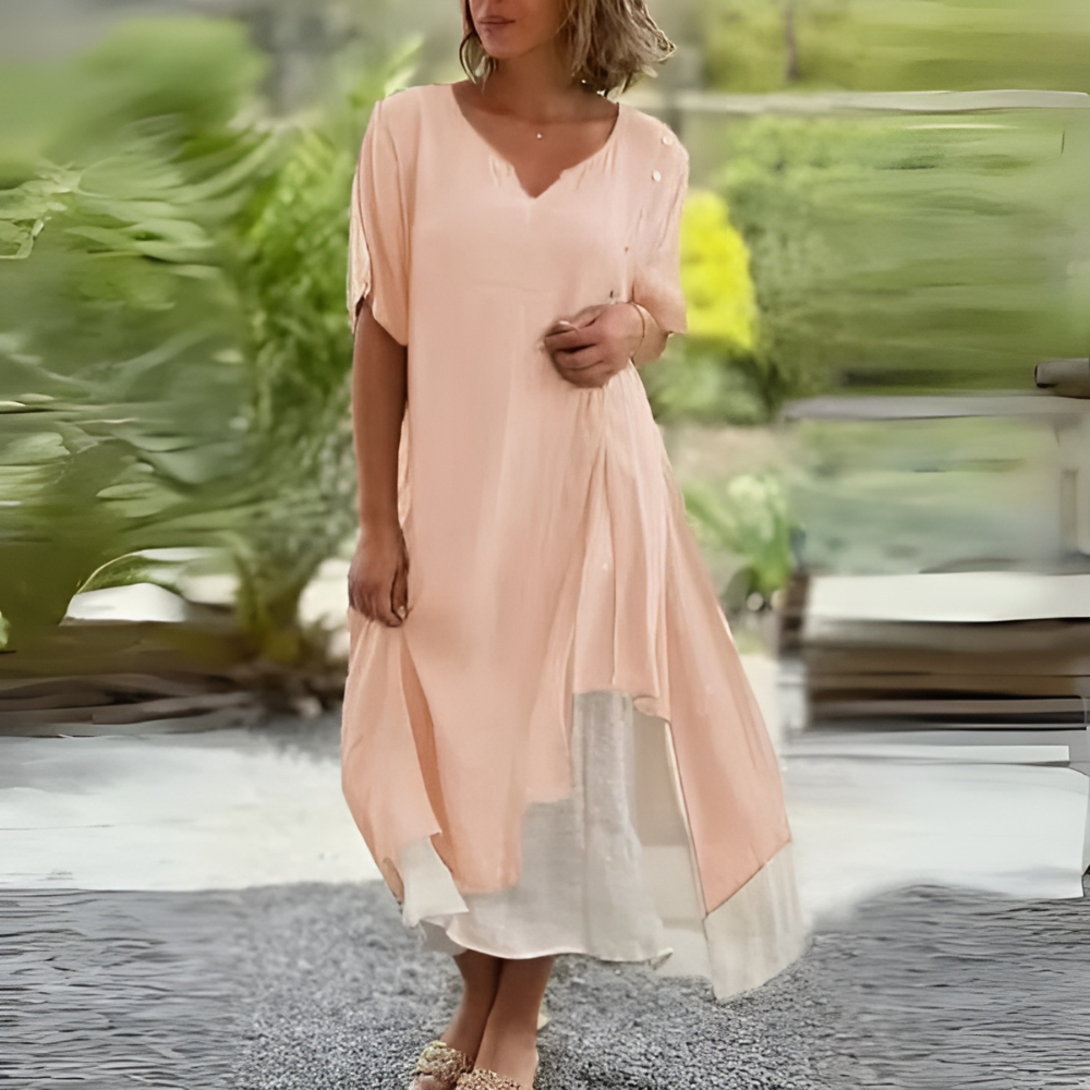 GR | Casual Asymmetrical Dress