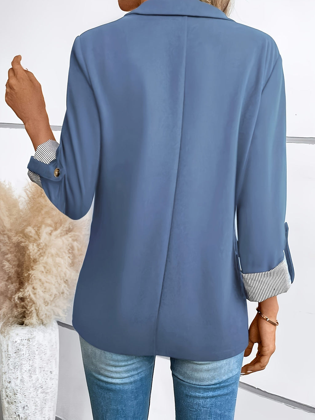 GR | Elegant blazer with a relaxed fit for women