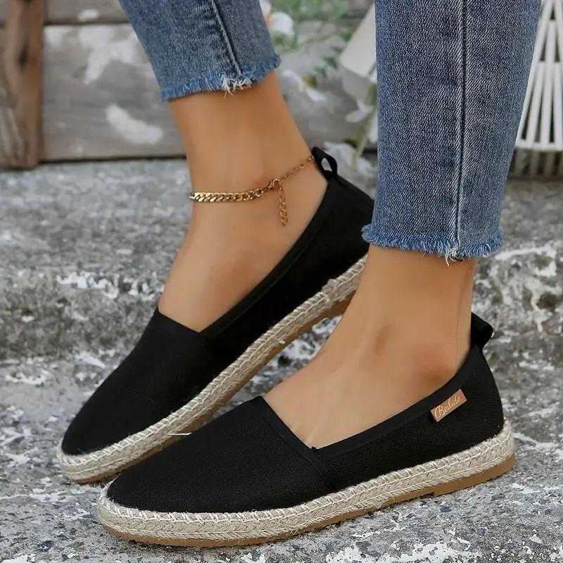 GR | Espadrilles, Flat, Lightweight Canvas Shoes