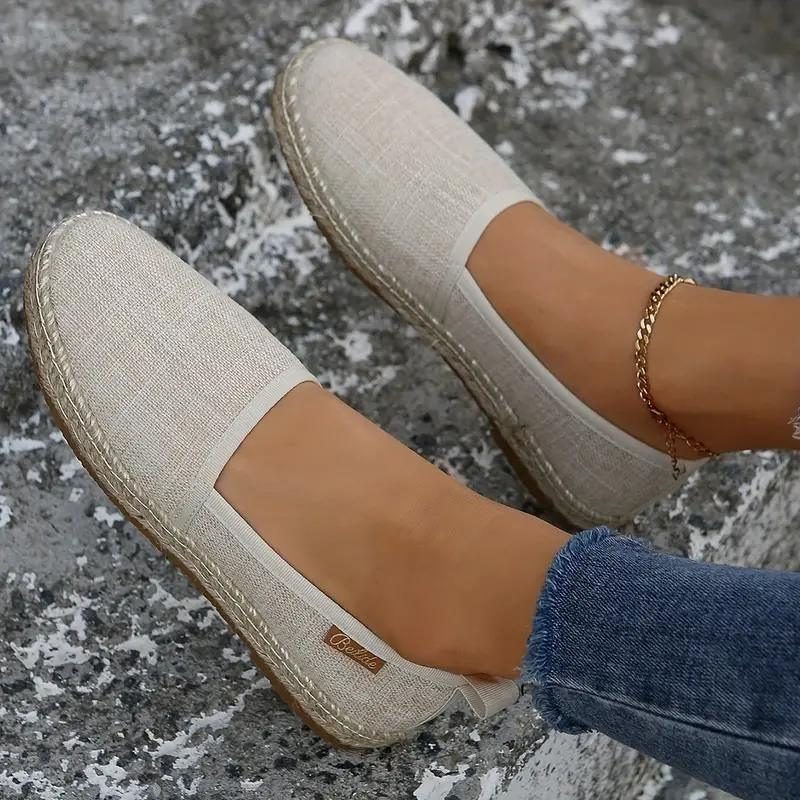 GR | Espadrilles, Flat, Lightweight Canvas Shoes