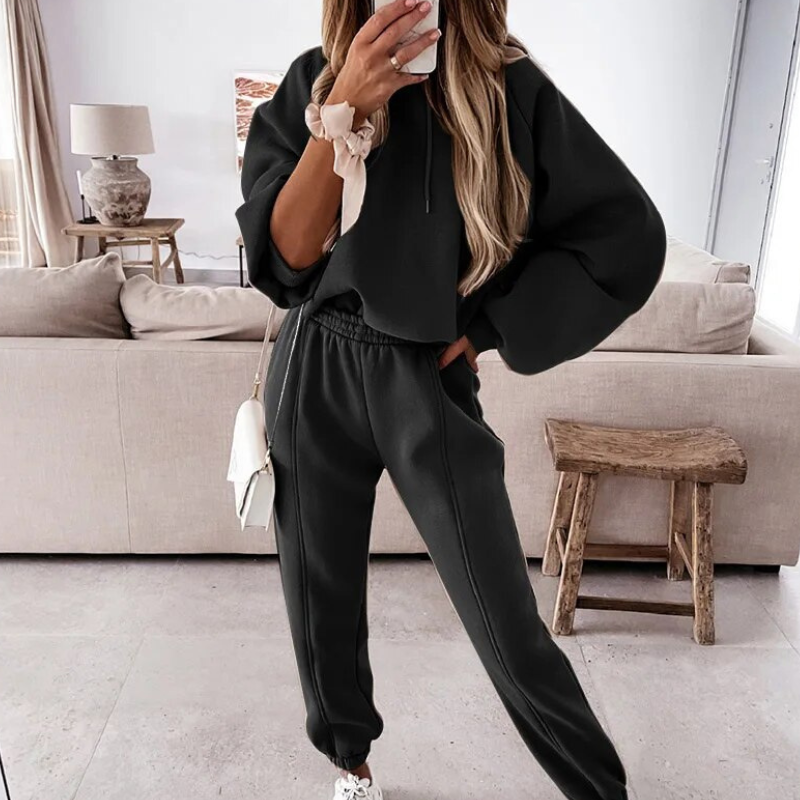GR | Damen-Kapuzenpullover-Set