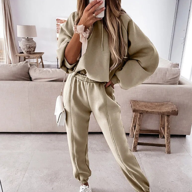 GR | Damen-Kapuzenpullover-Set