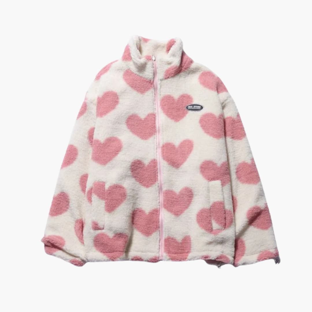 GR | Double-sided heart coat | Unique collection