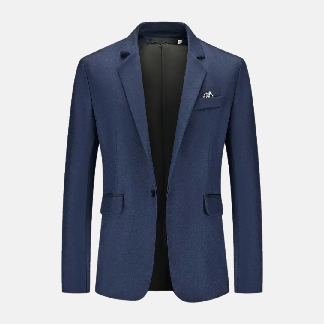 GR | Stylish and warm Colbert blazer with long sleeves