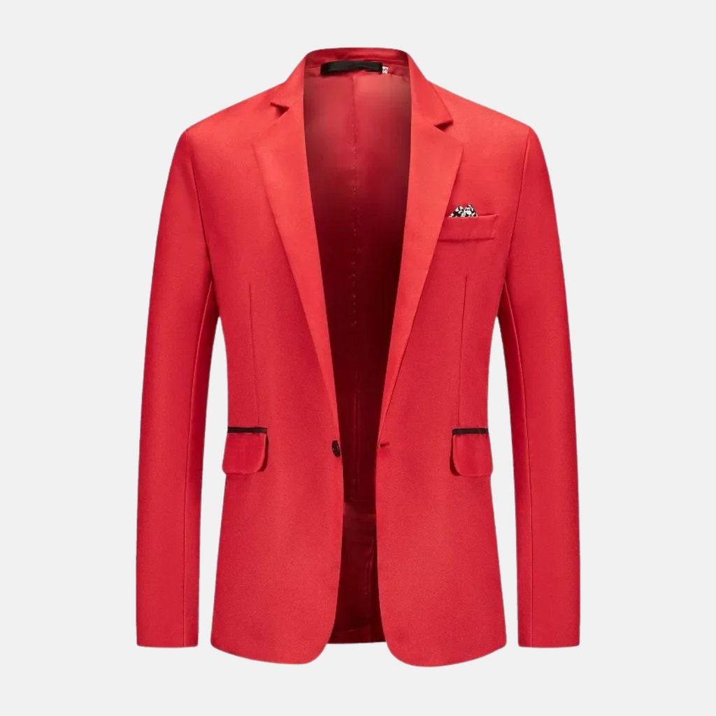GR | Stylish and warm Colbert blazer with long sleeves