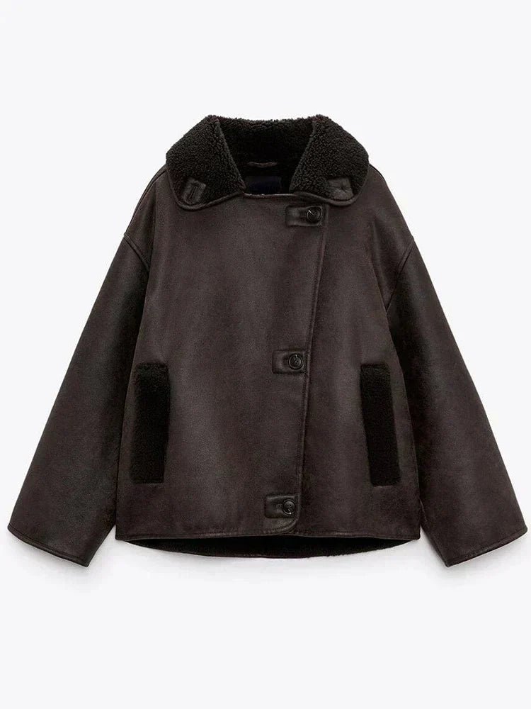 GR | Vintage Lederjacke für Damen