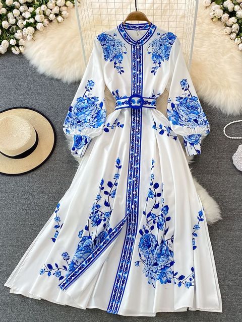 GR | Langärmeliges Damenkleid
