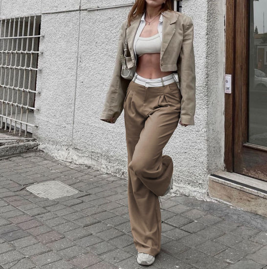 GR - Mode Leinenhose für Damen