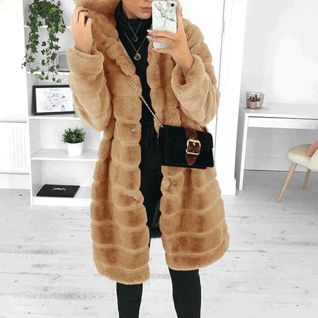 GR | Fluffy Faux Fur Jacket