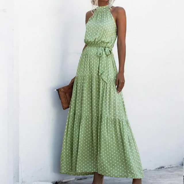 GR | Strapless maxi dress with floral pattern