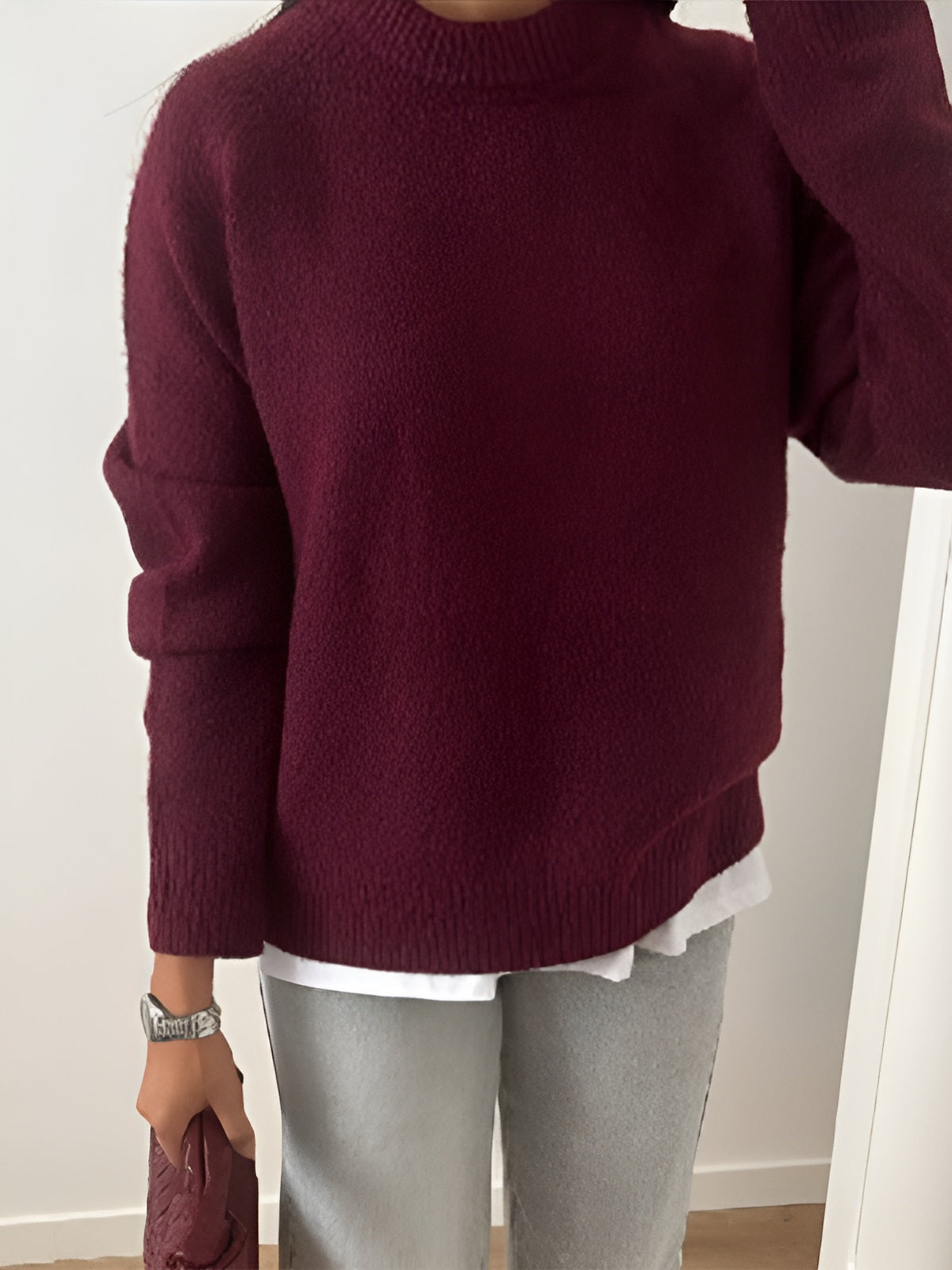 GR | Weicher Strickpullover