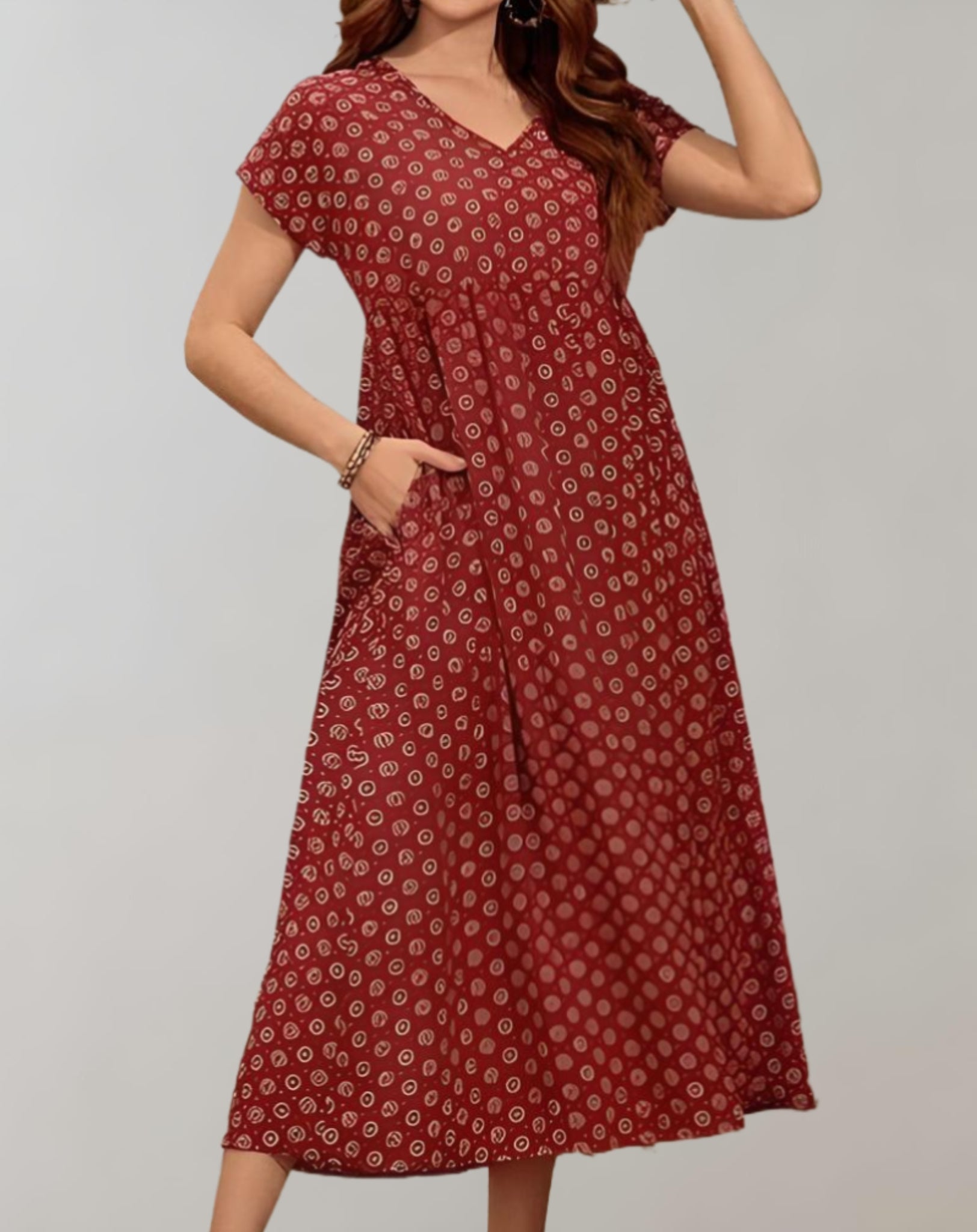 GR | Comfortable long summer dress