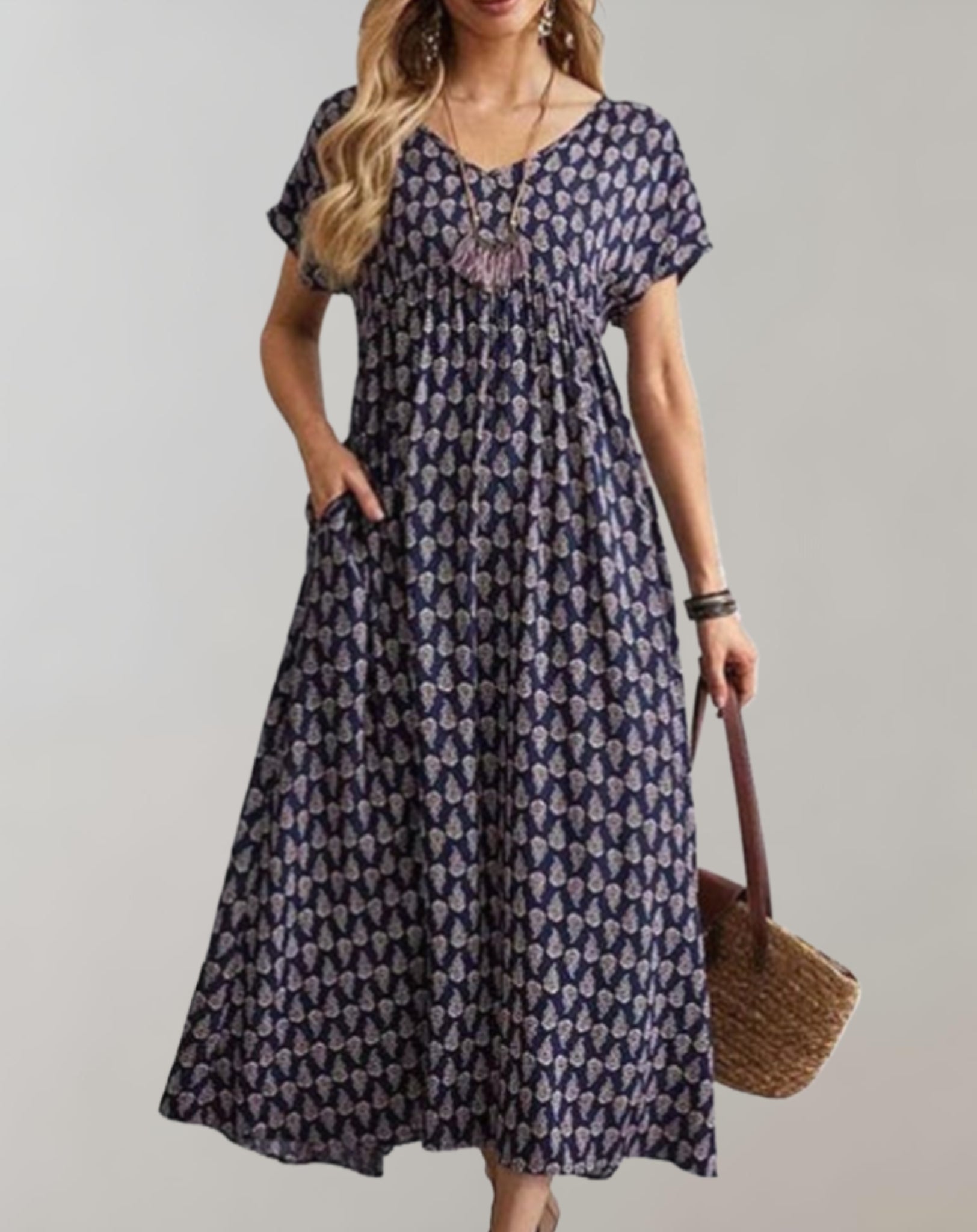 GR | Comfortable long summer dress