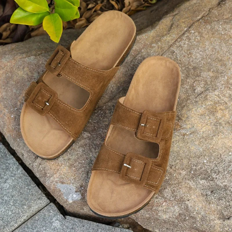 GR - Fashionable, non-slip beach and outdoor flip-flops