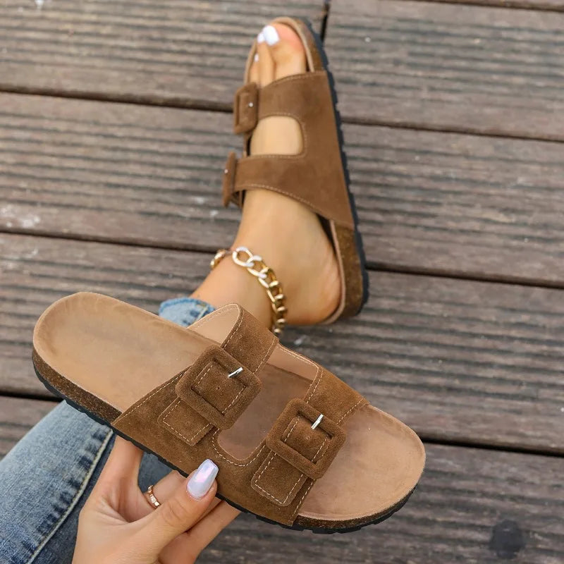 GR - Fashionable, non-slip beach and outdoor flip-flops