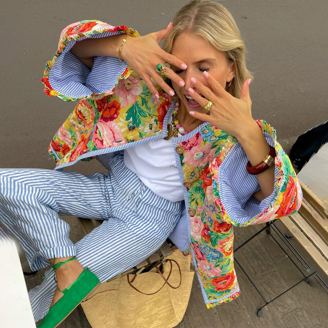 GR | Comfortable and stylish colorful jacket for women 